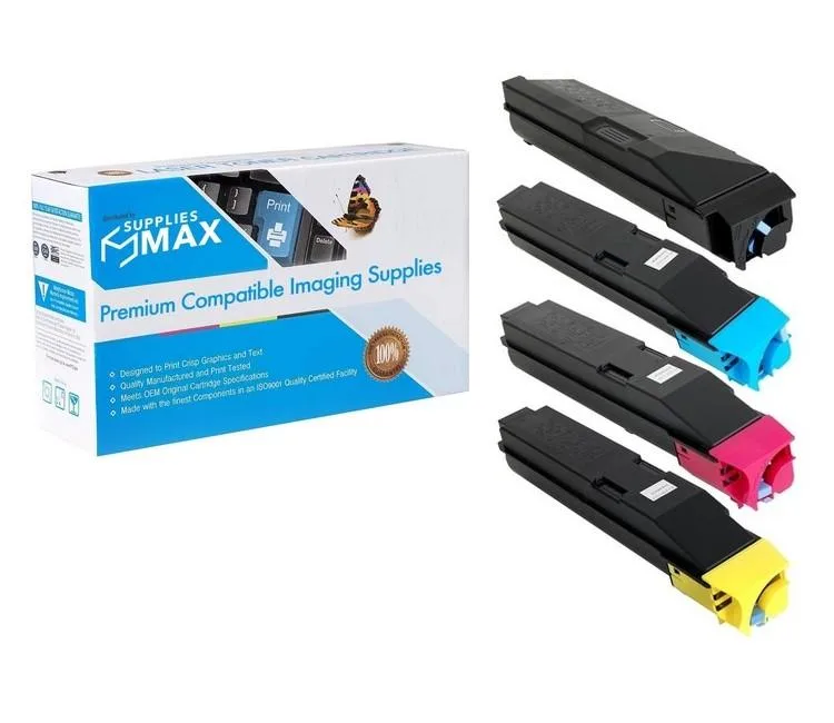 SuppliesMax SuppliesMax TK-8509MP Toner Cartridge Combo Pack (BK/C/M/Y) — product photo