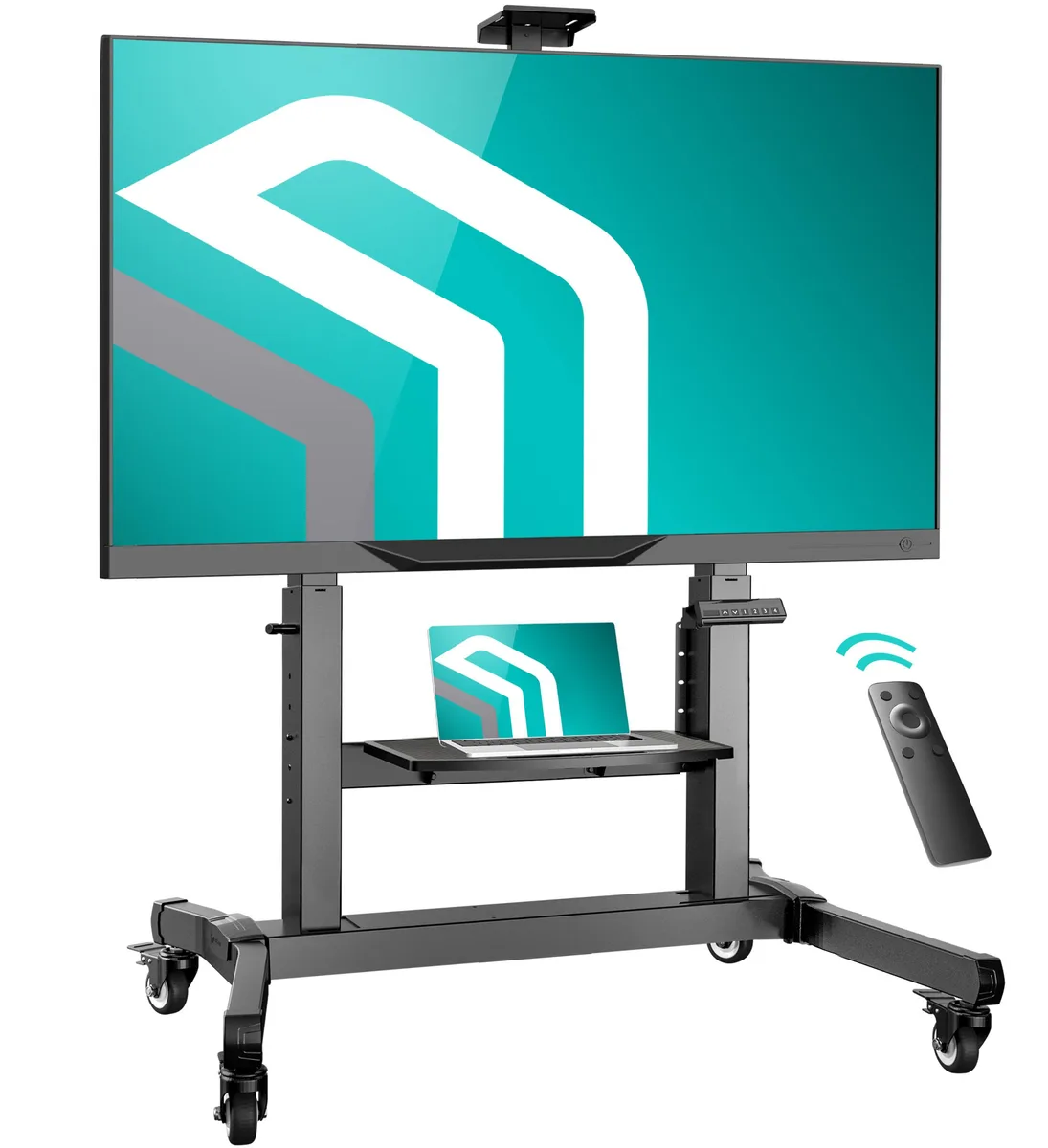 ONKRON ONKRON TS1991E-B Motorized TV Stand 50-100" 265 lbs Black — product photo