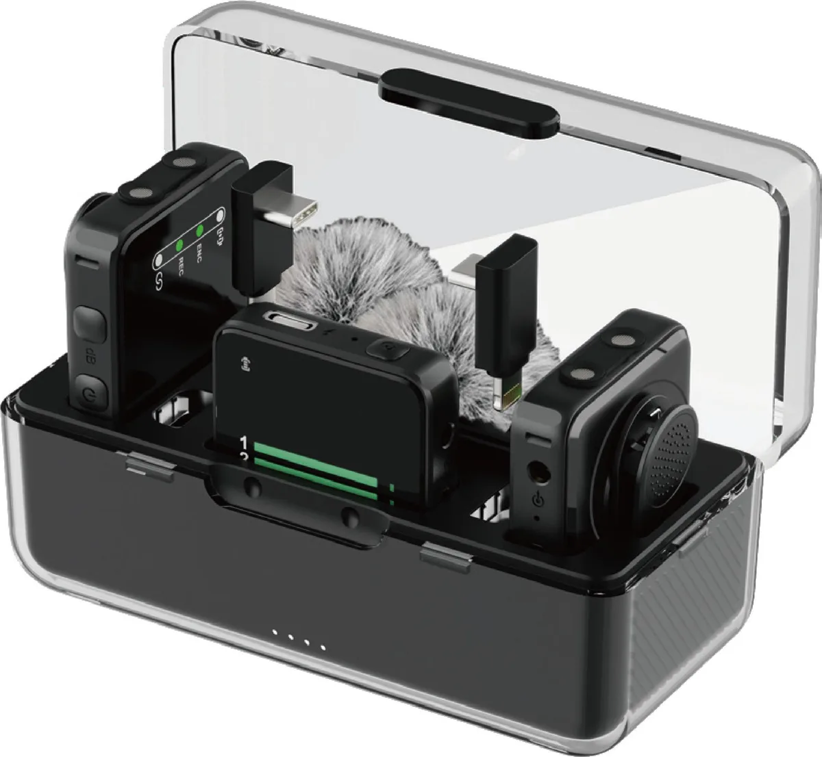 SOEWIOU SOEWIOU M29 Wireless Lavalier Microphone 1 TX 2 RX — product photo