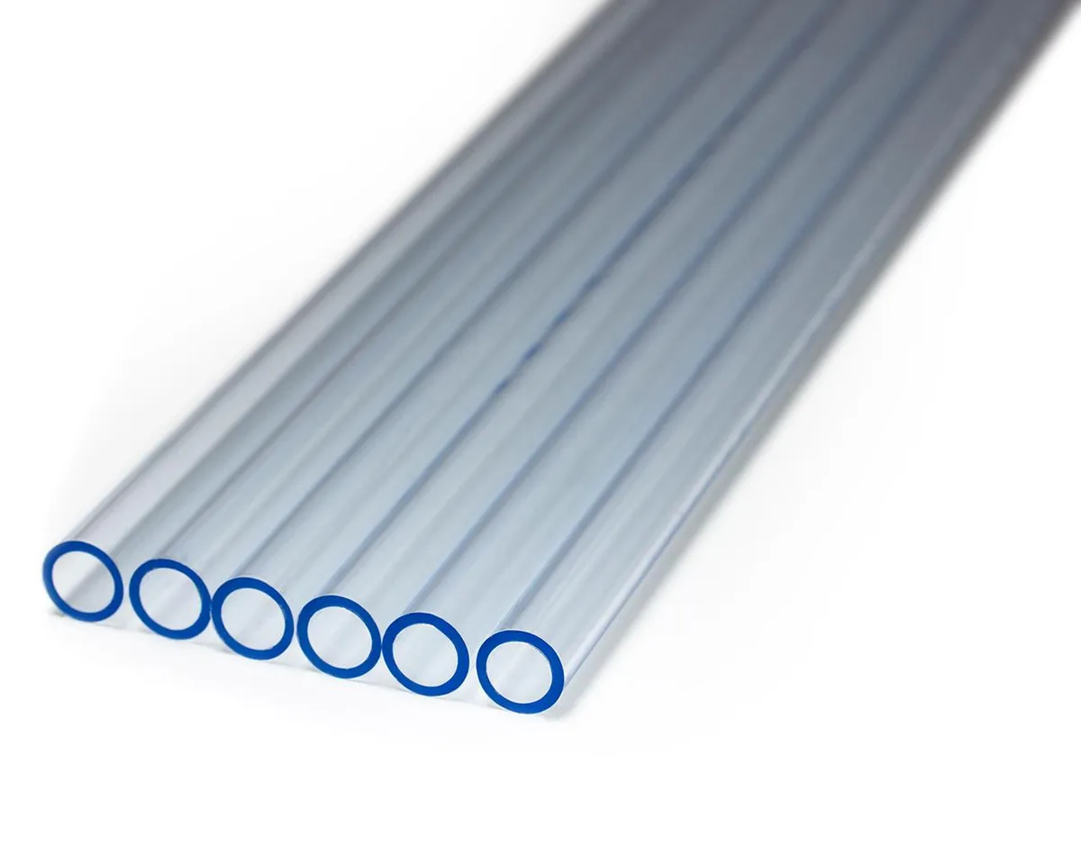 PrimoChill PrimoChill 1/2in. OD Rigid PETG Tube UV Blue 6 x 30in — product photo