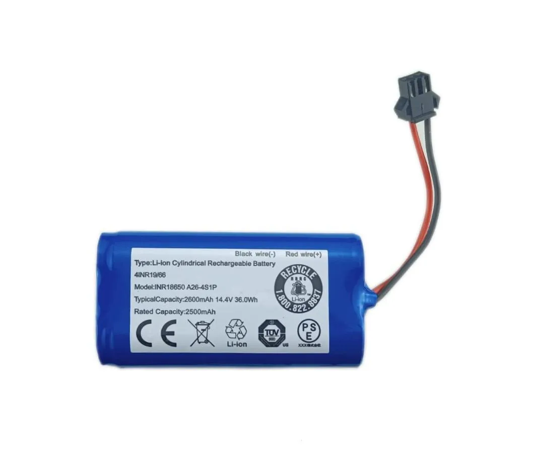 Damaite Damaite A26-4S1P 2600mAh 14.4V Li-ion vacuum accessory — product photo