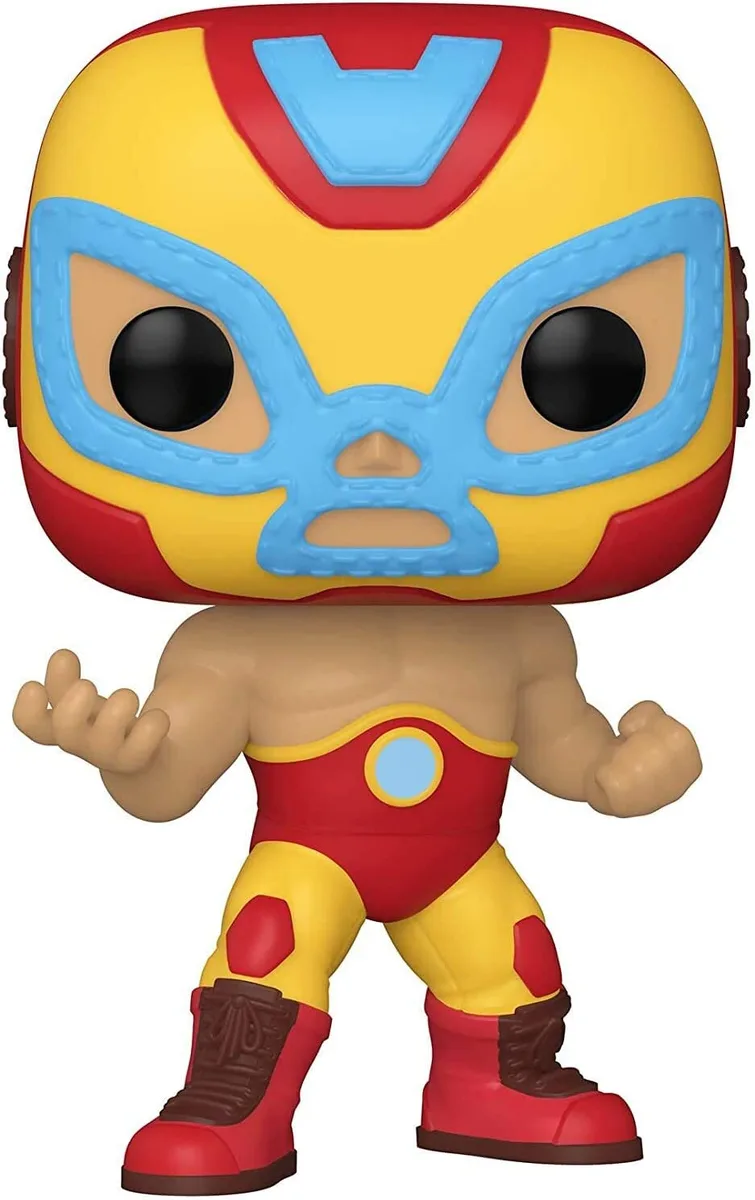 Funko Funko 53871 Pop! Marvel Luchadores Iron Man action figure — product photo