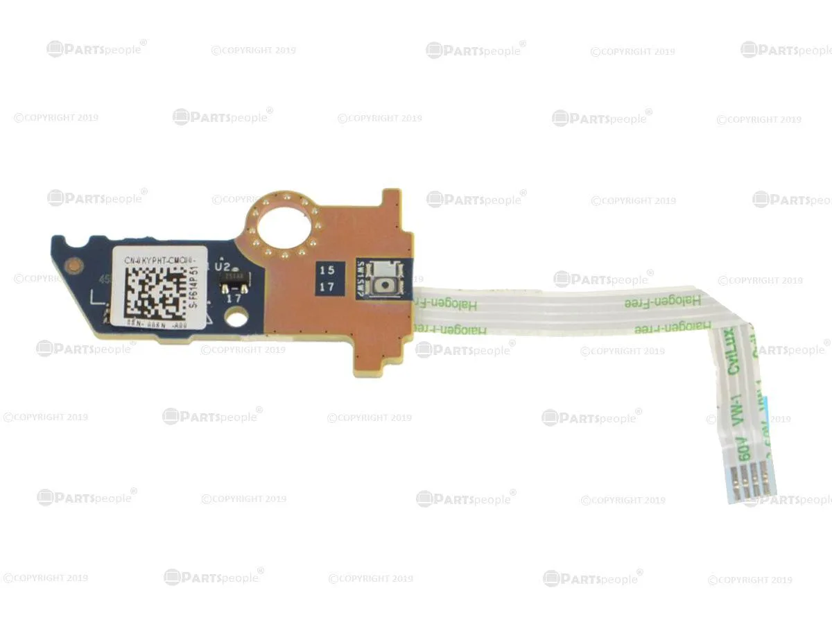 DELL DELL G Series G3 3779 Power Button Cable 8DX1J 9RTV7 KYPHT — product photo