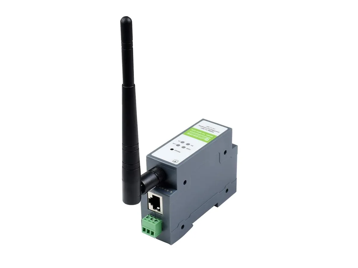 LORDWORLD LORDWORLD RS485 WiFi Ethernet Rail-Mount Serial Server Modbus MQTT Gateway development board — product photo