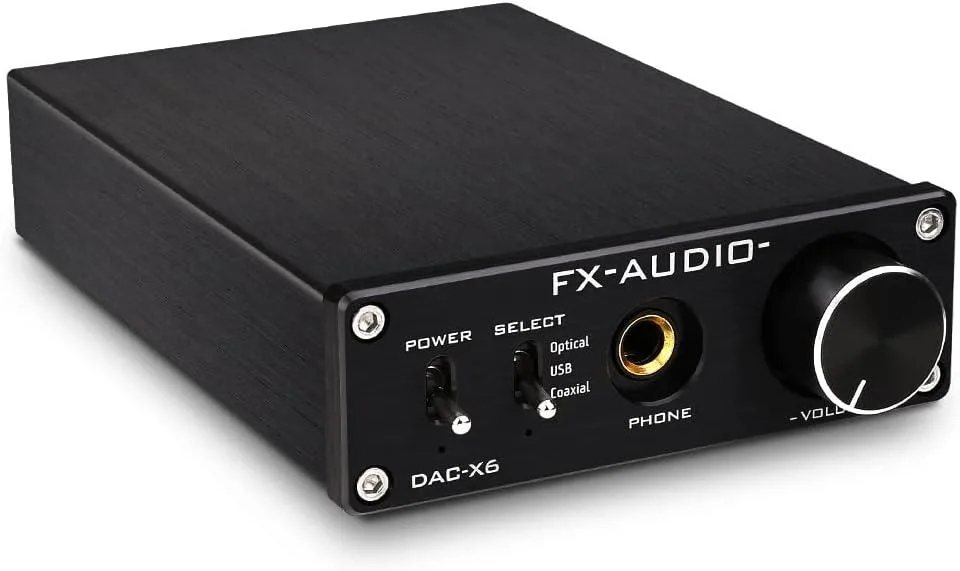BFKK BFKK FX-Audio DAC-X6 audio adapter Black — product photo