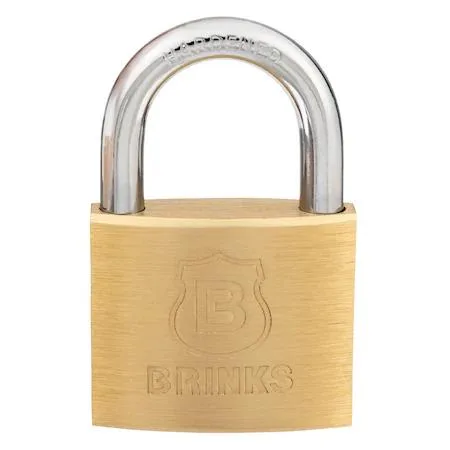 Brinks Brinks 171-40202 Keyed Alike Brass Padlock 40mm 2 PK — product photo