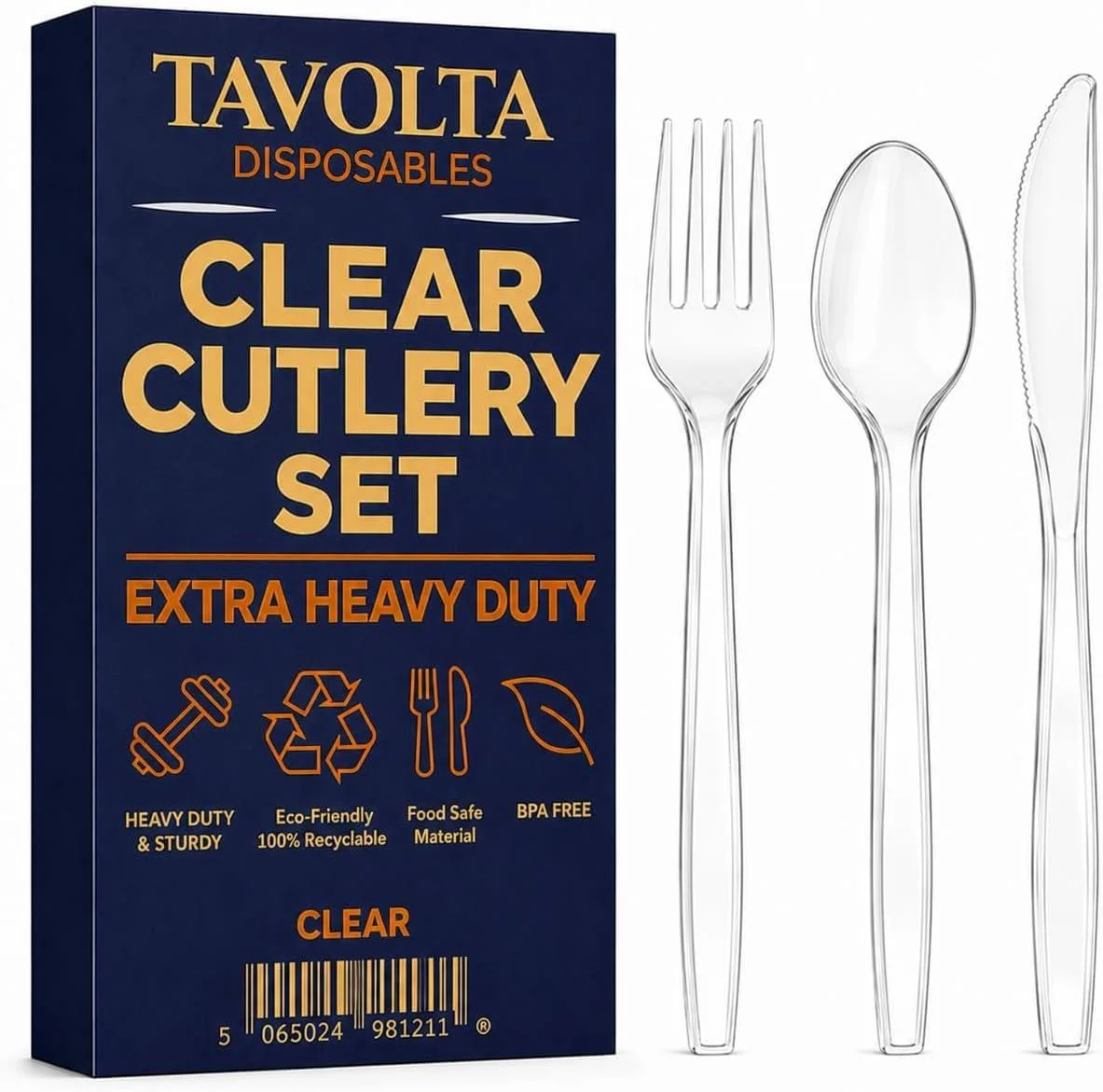 OXO 7-piece stainless steel cutlery set black plastic handles
