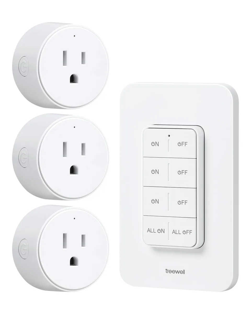 treewell TWRS13B 3-Outlet Remote Disconnect 12V 15A 200ft — product photo