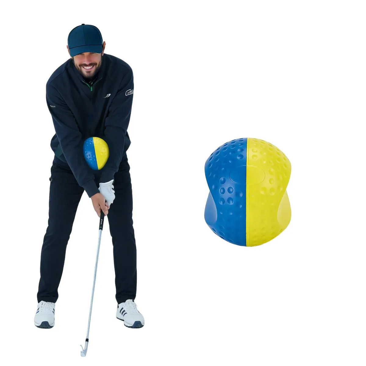  MELE LINKS TZC-JR4 Golf Training Aid Ball Yellow — product photo