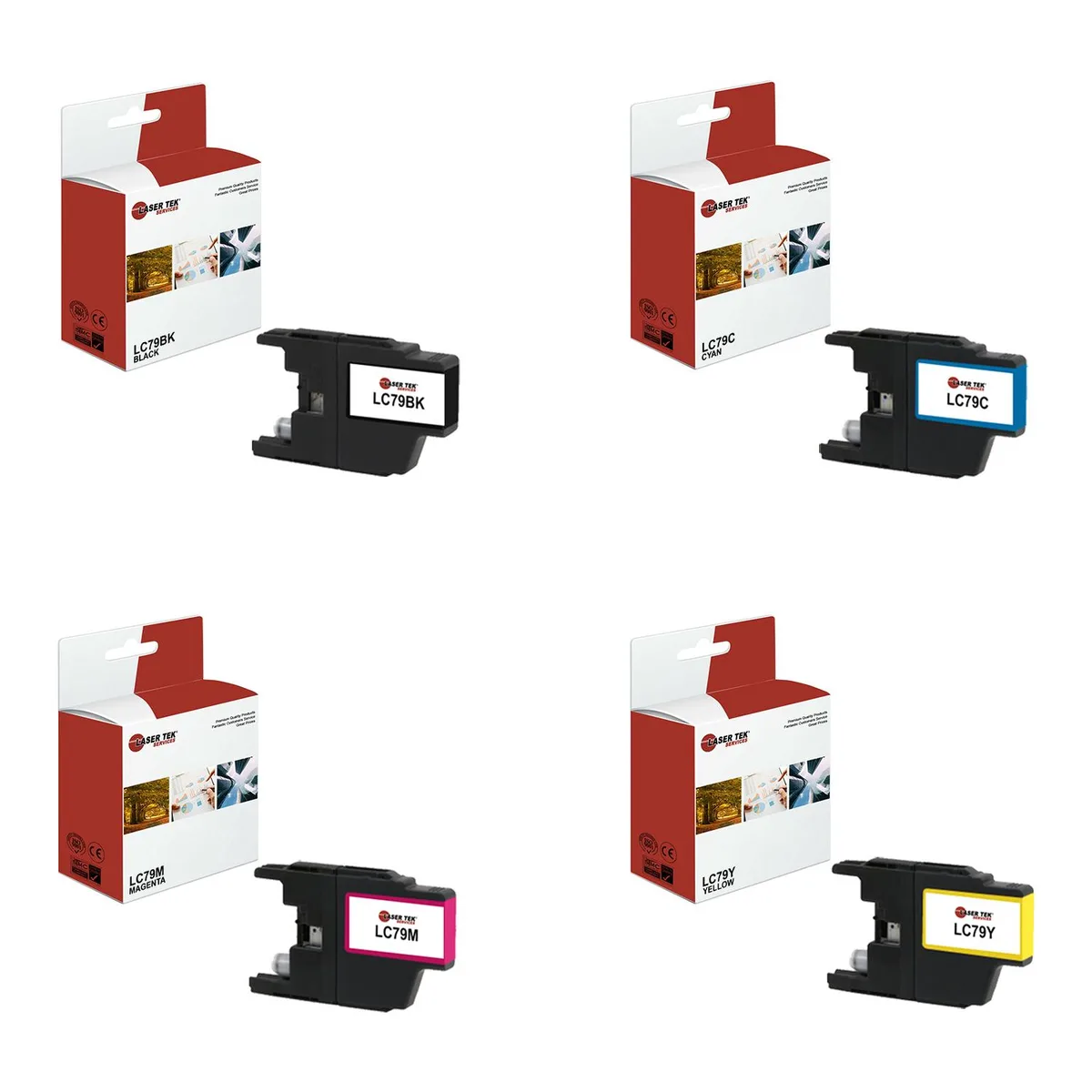 Laser Tek Services Laser Tek Services LC-79 4-pack toner cartridge — product photo