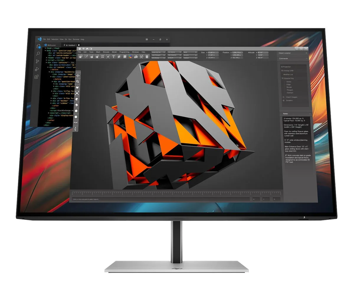 HP HP 8Y2F7AAABA 24" WUXGA IPS monitor 350 cd/m² 1500:1 — product photo