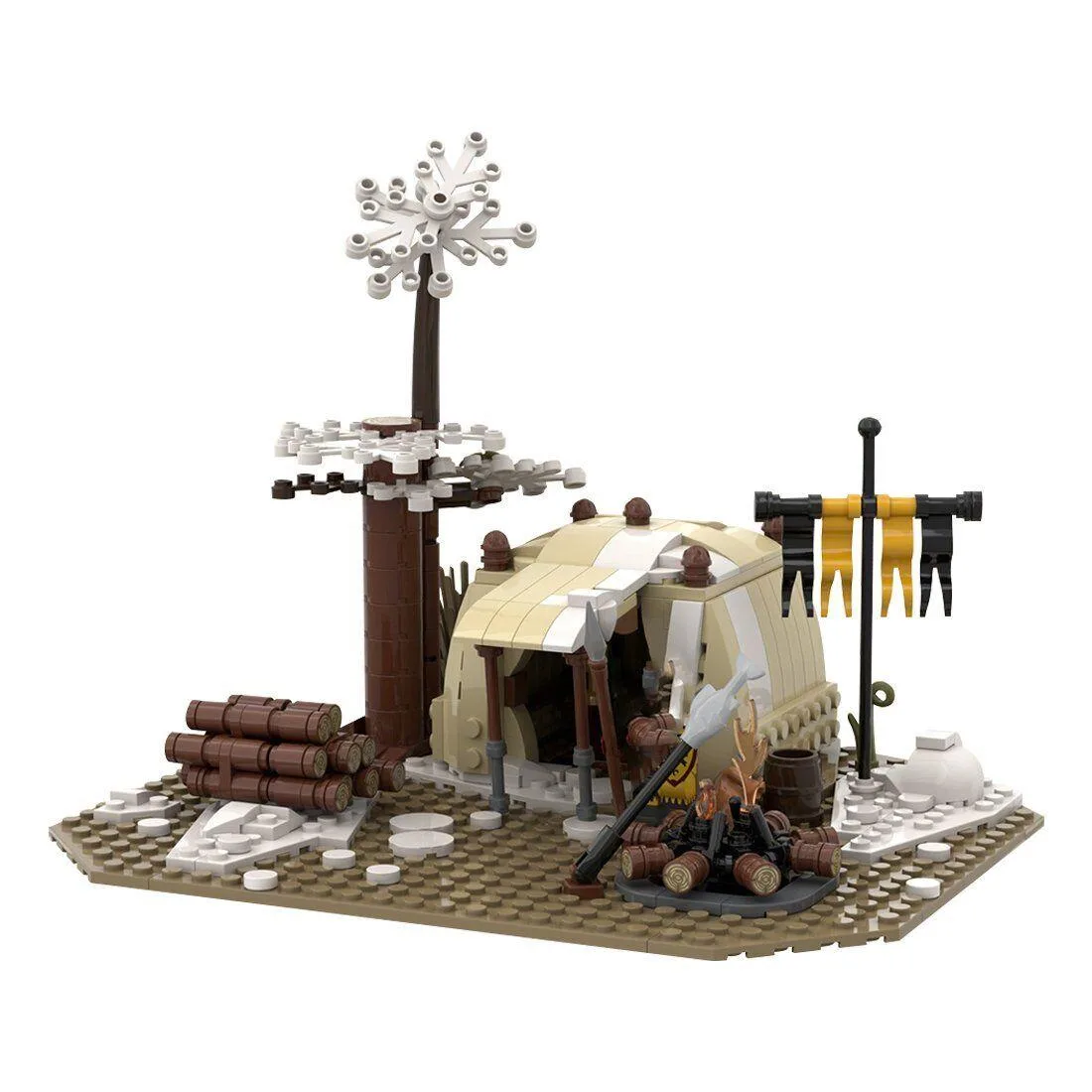 ZITIANYOUBUILD ZITIANYOUBUILD 435 Medieval Barracks MOC-96456 Educational Building Set — product photo