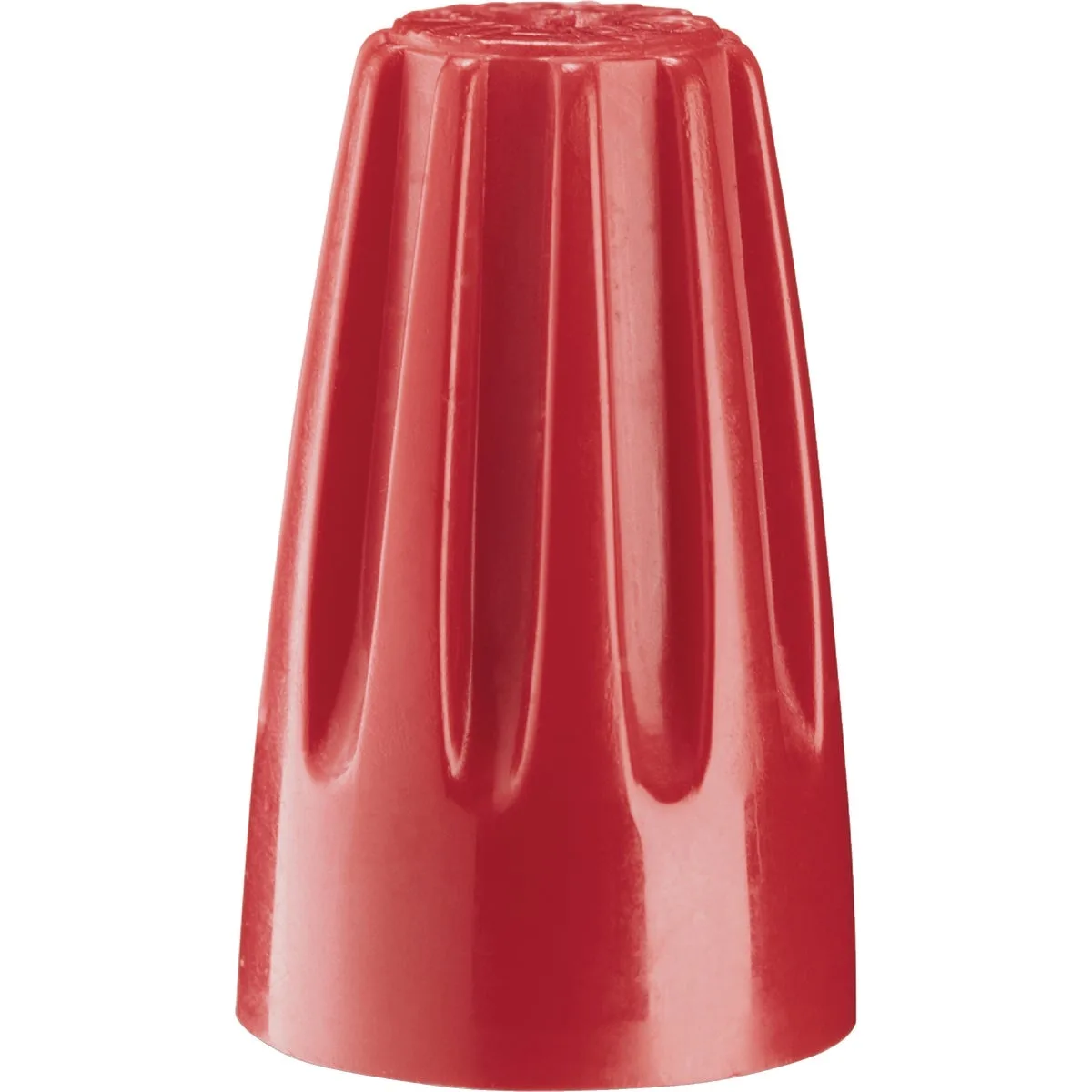 Red twist-on wire connectors, 25-pack, deep skirt design