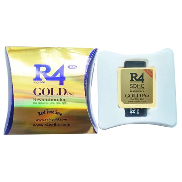 HAWEEL HAWEEL R4I SDHC Dual Core Gold Pro Flash Card 3DS DSi XL LL DSL DS 1.0-11.6 2014 — product photo