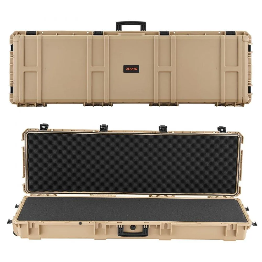 VEVOR VEVOR 52 in Khaki Hard Rifle Case IP67 Waterproof Wheels 1333816 — product photo