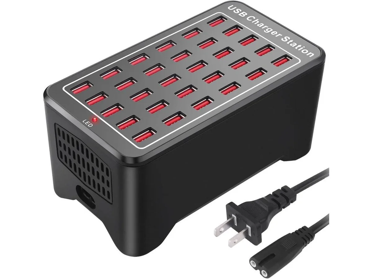 IXJYLCPC IXJYLCPC 150W 30 Port USB 3.0 Charging Station — product photo