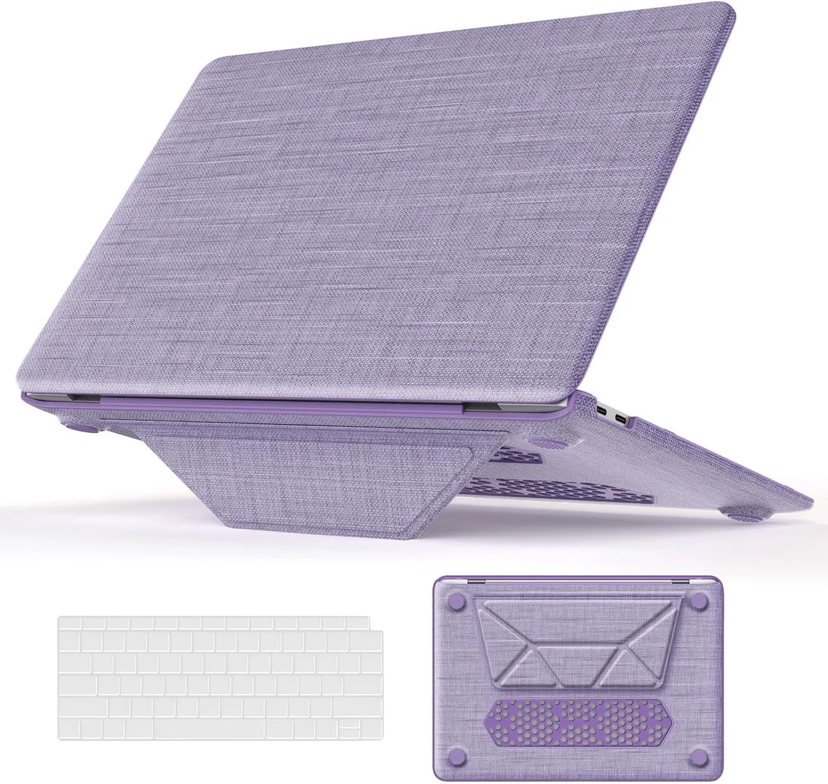 Werleo Werleo MacBook Air 13 inch Case 2018-2021 A2337 A2179 A1932 Purple — product photo