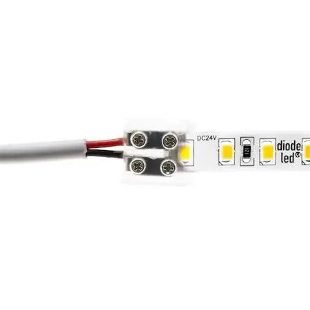 Elemental LED Elemental LED Terminal Block Connector 8mm Tape-to-Wire Pack of 25 — product photo
