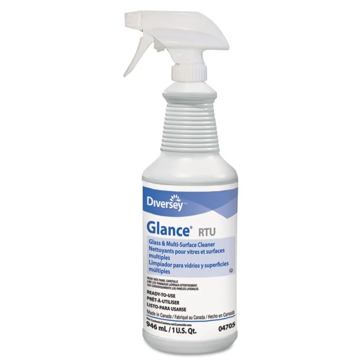 Diversey Diversey 04705 Glass Multi-Surface Cleaner 32oz 12-pack indoor maintenance — product photo
