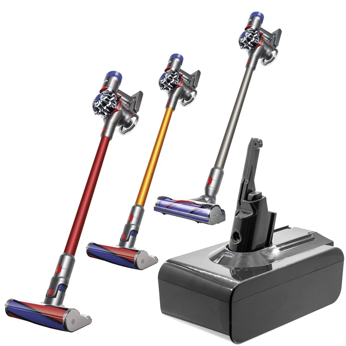 Cameron Sino Replacement Battery for Dyson V8 Series — product photo