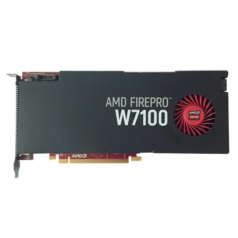 ASUS ASUS FirePro W7100 8GB GDDR5 256-bit PCIe 3.0 single-slot workstation graphics card — product photo