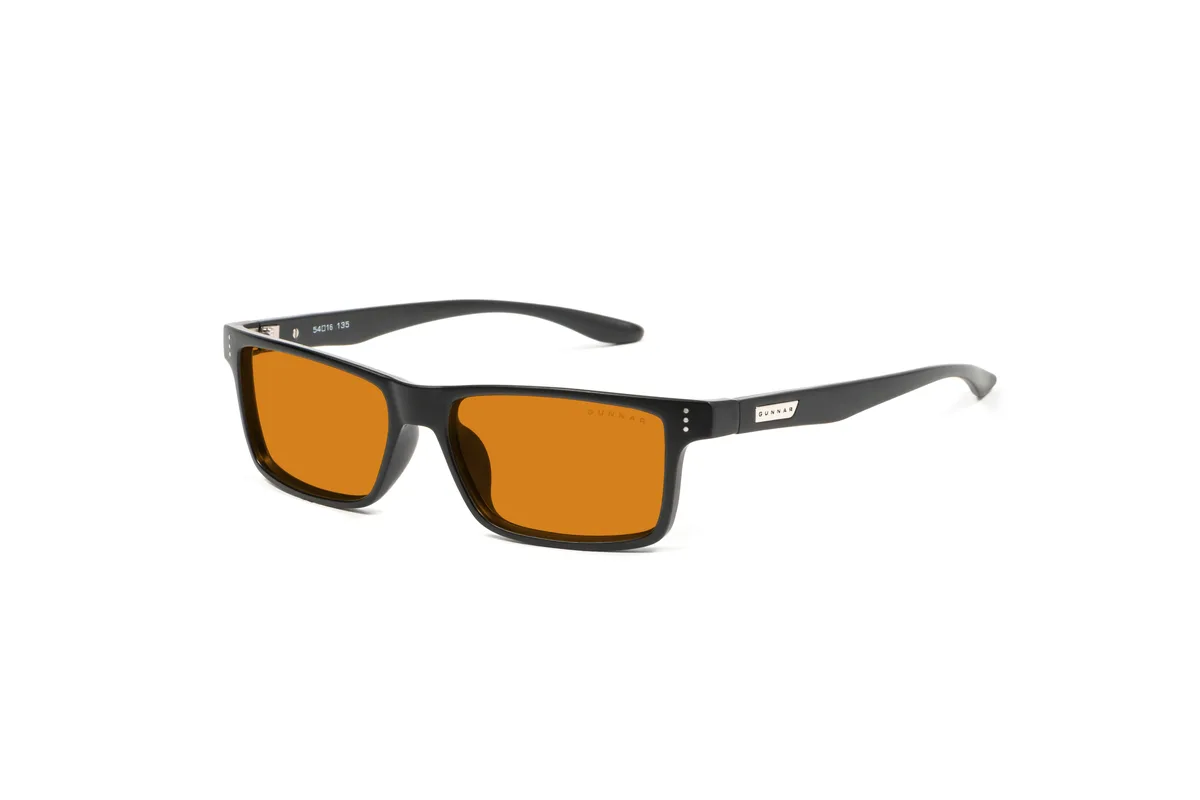 Gunnar Optiks, LLC. Gunnar Optiks, LLC. VER-00112 Vertex Computer Glasses Onyx Amber Max — product photo