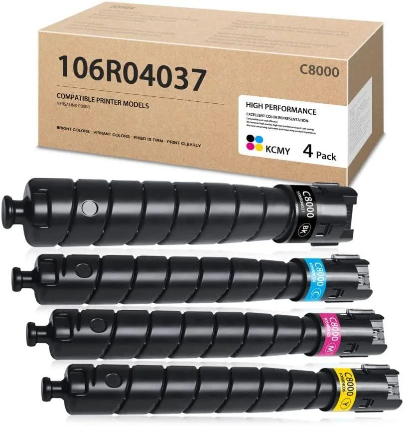 BFKK BFKK Toner 4-Pack for Xerox Versalink C8000 (106R04037/34/35/36) — product photo