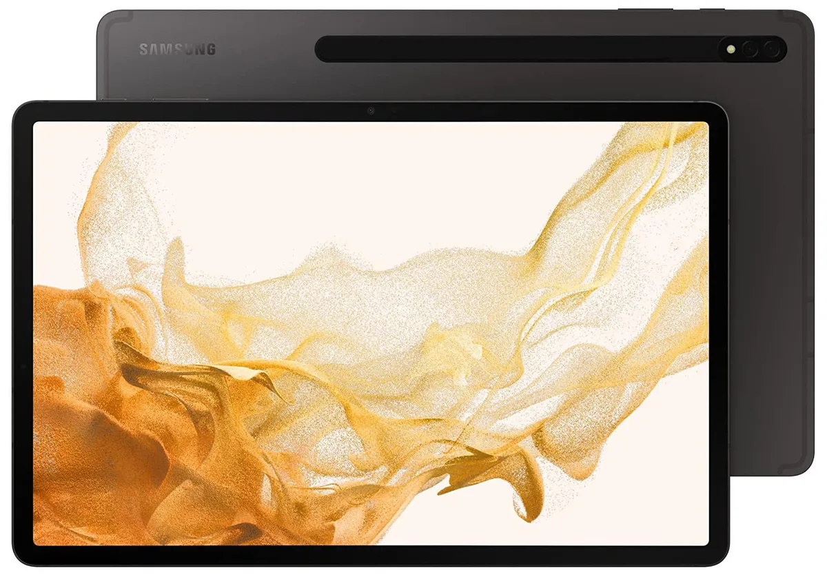 SAMSUNG SAMSUNG Galaxy Tab S8+ 128GB Graphite Verizon 5G 12.4 tablet — product photo