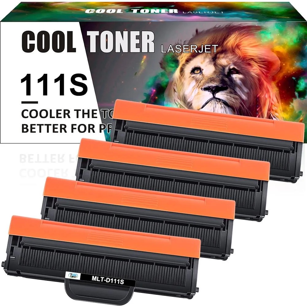 Cool Toner Cool Toner 4-Pack MLT-D111S Black Laser Toner Cartridges 1000 Pages — product photo