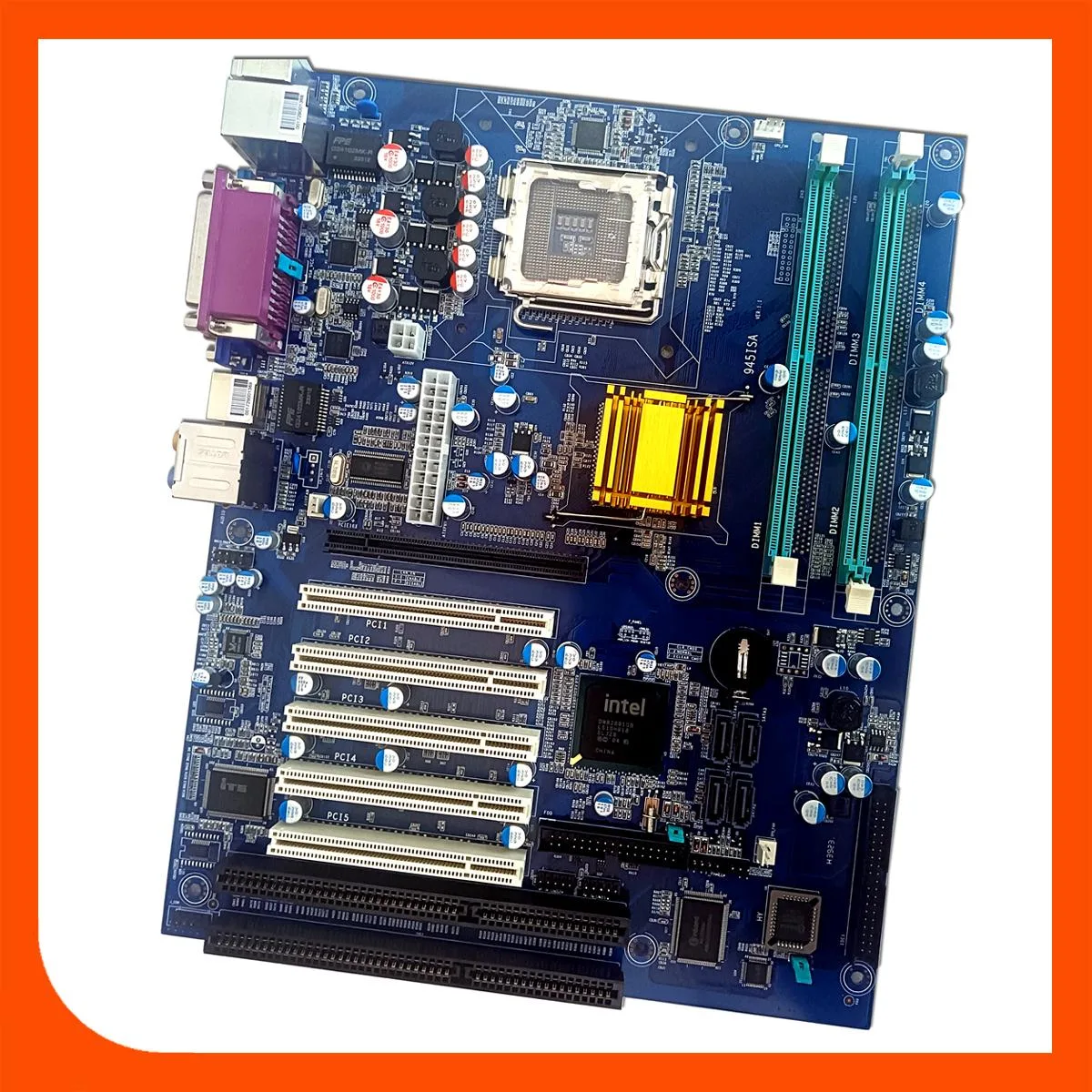 Roby Technology Co., Limited Roby Technology Co., Limited 945GV ISA Motherboard 2 ISA 5 PCI telephone — product photo