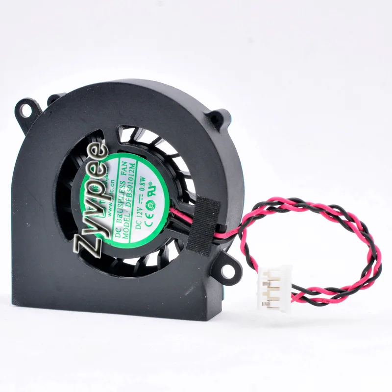 Zyvpee Zyvpee DFB501012M 50mm 12V 0.8W 2-pin case fan — product photo