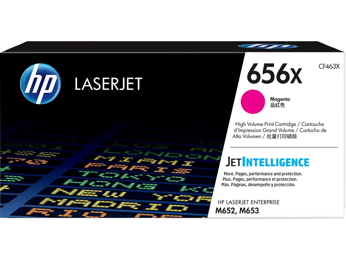 HP HP CF463X 656X High Yield Toner Cartridge Magenta 22000 Pages — product photo