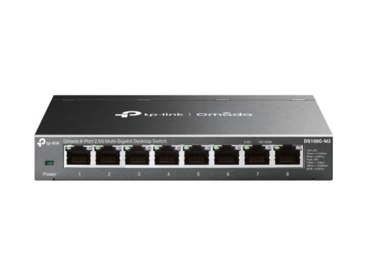 TP-Link TP-Link DS108G-M2 8-Port 2.5G Multi-Gigabit Desktop Switch — product photo