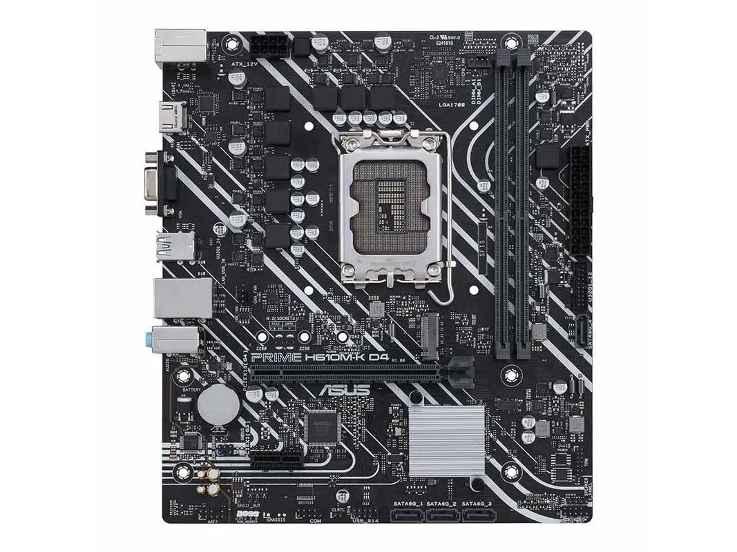 ASUS ASUS PRIME H610M-K D4 Intel motherboard — product photo