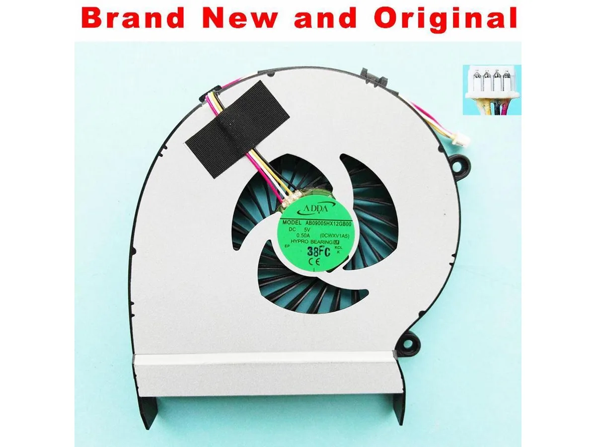 Fans Fans CPU cooler for ADDA AB09005HX12GB00 0CWXV1A5 DC5V 0.50A — product photo