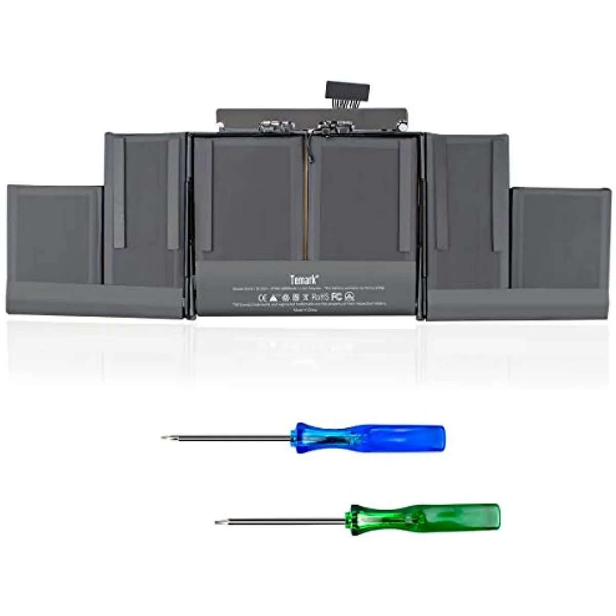 Oemstation Oemstation A1417 laptop battery 97Wh 10.95V for MacBook Pro 15 A1398 2012-2013 — product photo
