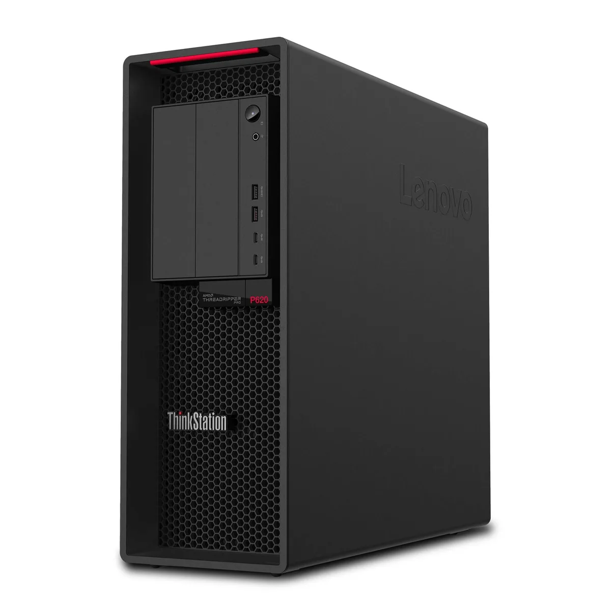 Lenovo Lenovo ThinkStation P620 Threadripper 4GHz 16GB 12TB A2000 hard drive adapter — product photo
