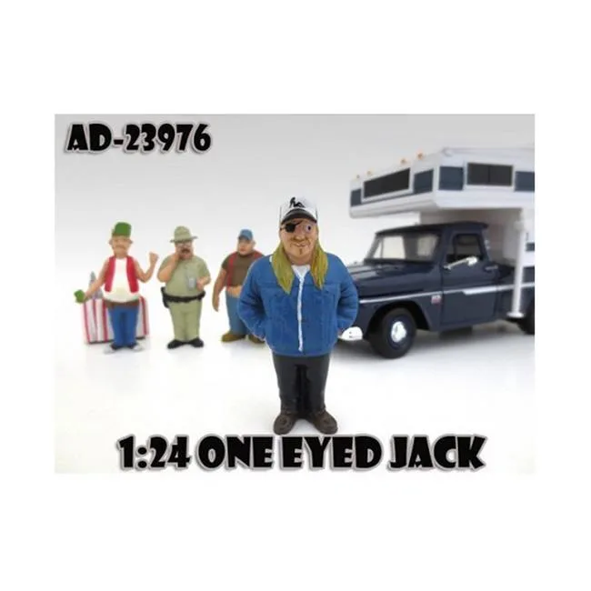 American Diorama American Diorama 23976 One Eyed Jack Trailer Park Figure — product photo