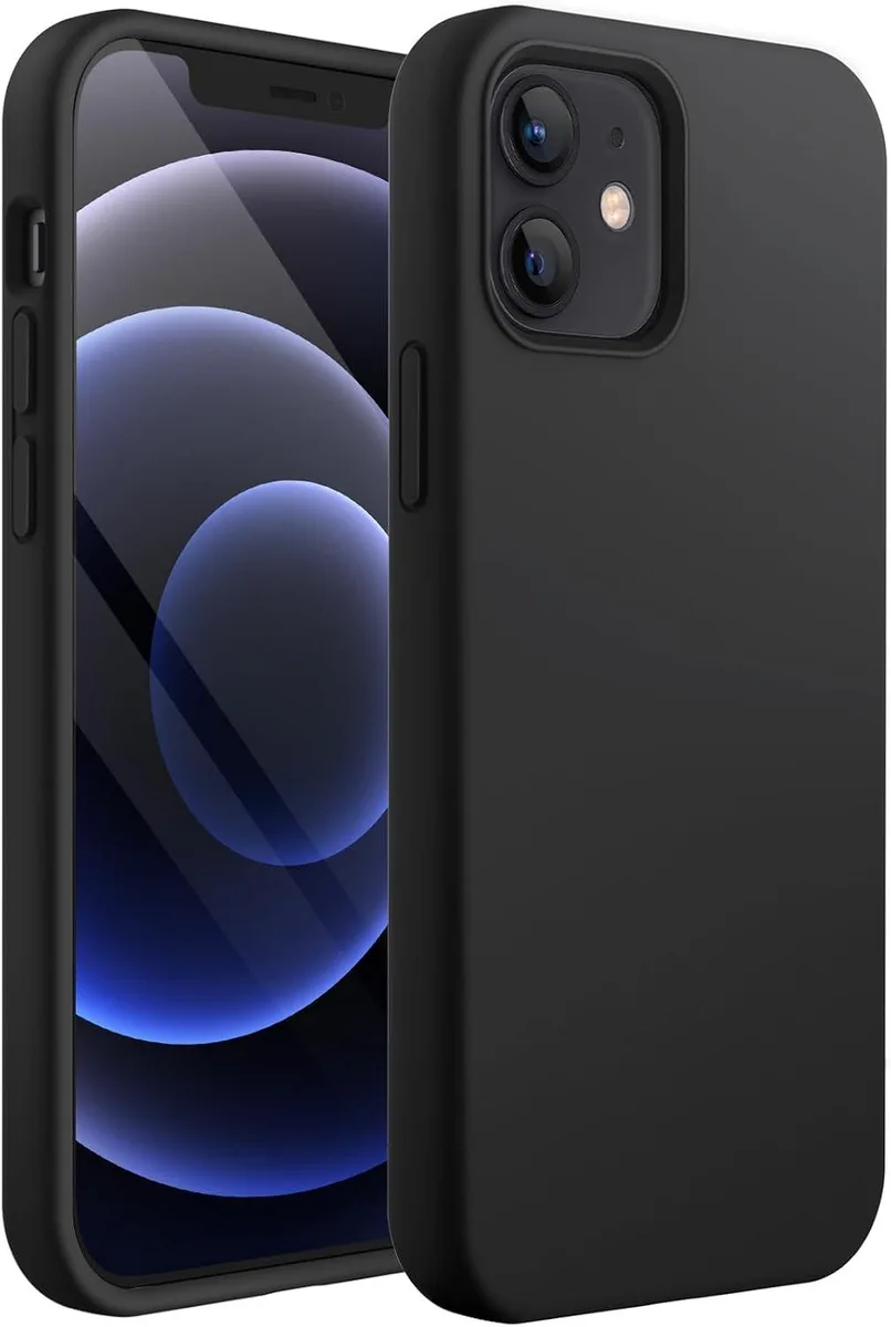 Transcend Transcend Silicone Case iPhone 12/12 Pro 6.1 inch Black — product photo