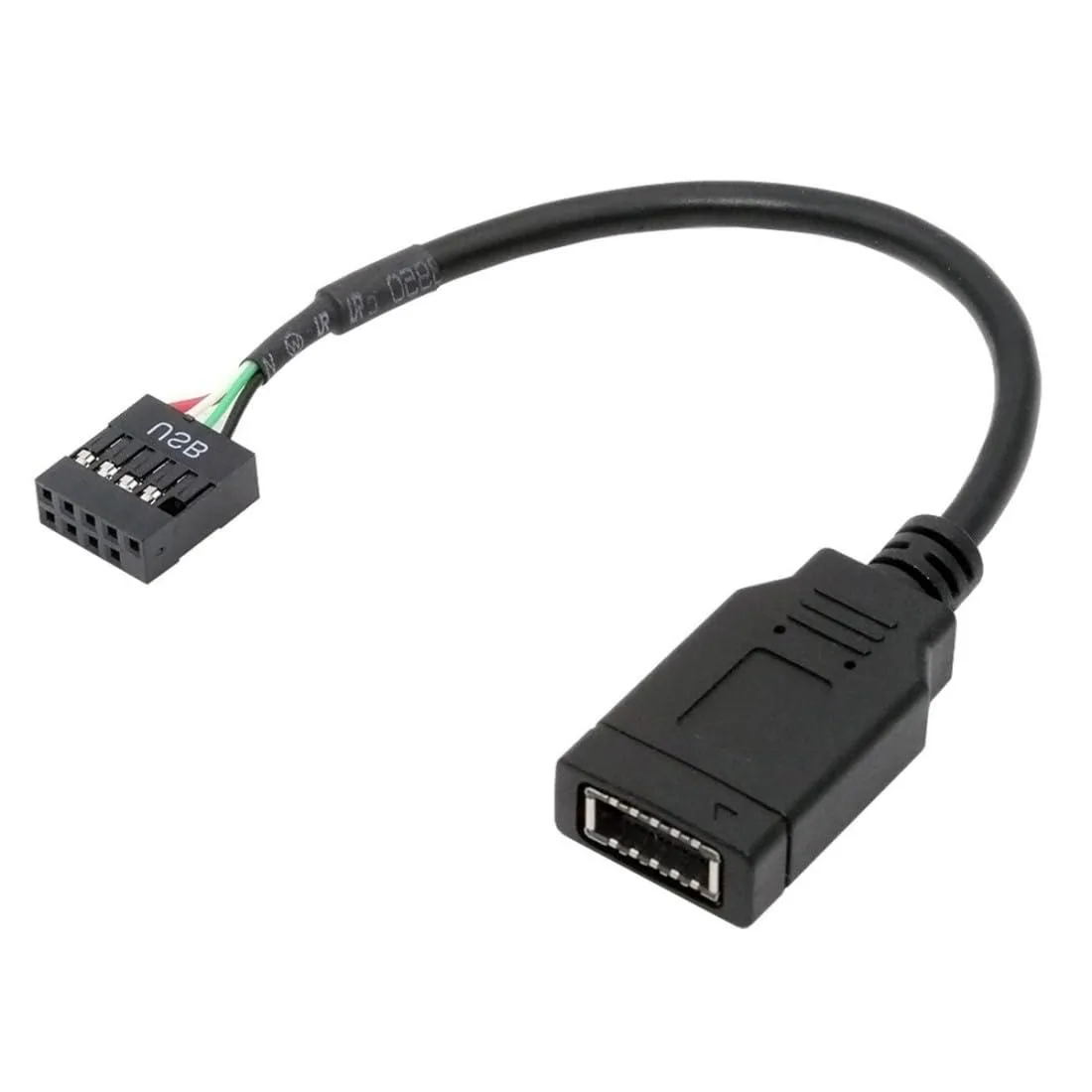 Vszerda Vszerda USB 2.0 9Pin Male to USB 3.1 Type E Key-A Female Adapter 0.49FT — product photo