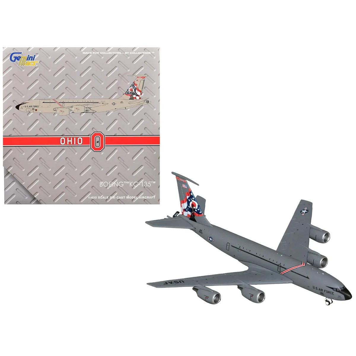 GeminiJets GeminiJets Boeing KC-135R Stratotanker Ohio Air National Guard 1/400 Diecast Hobby Collectible — product photo