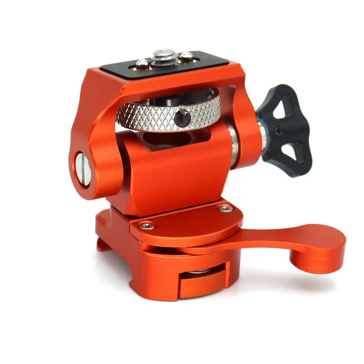 SZJELEN SZJELEN NATO Clamp Monitor Mount Bracket – Orange, 360° rotation, 180° tilt — product photo