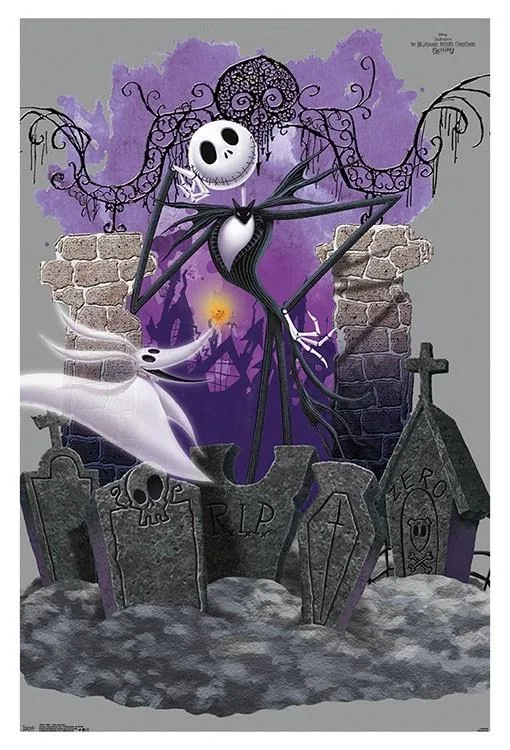 Poster print of Jack and Zero, 22 by 34 inches, rolled in tube