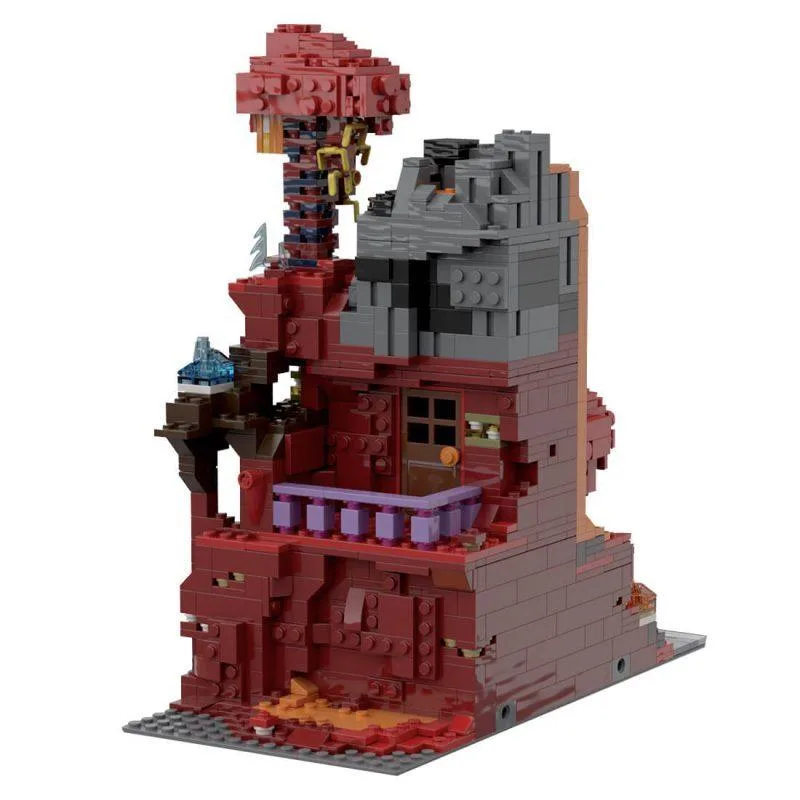 ZITIANYOUBUILD ZITIANYOUBUILD MOC-146379 Crimson Forest Architectural Model 1748PCS — product photo