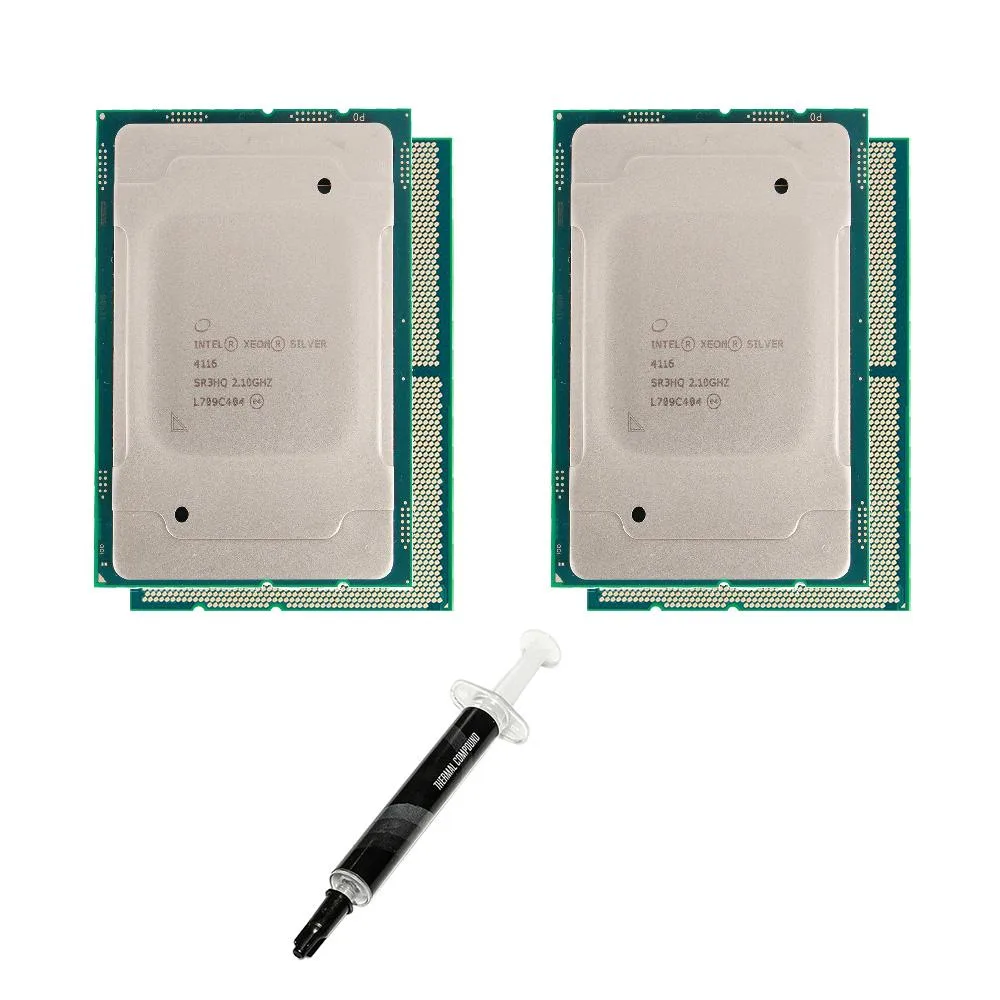 Intel Intel Xeon Silver 4116 Matched Pack of 2 server processor — product photo