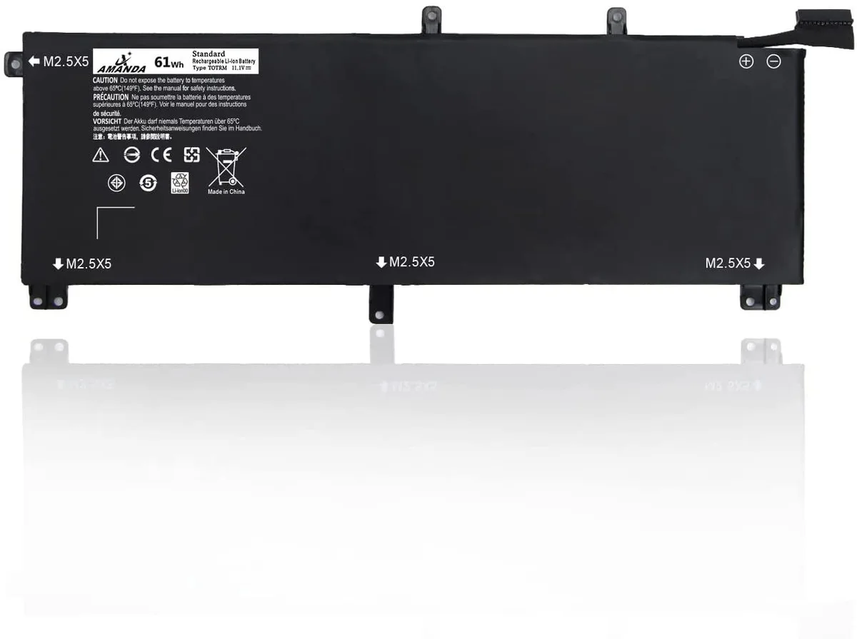 myVolts myVolts TOTRM 11.1V 61WH 6-Cell Laptop Battery — product photo