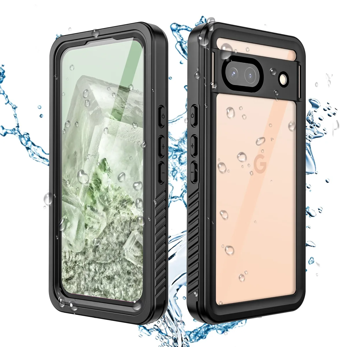 BONAEVER BONAEVER Hard Case for Google Pixel 8A 6.1" Black — product photo
