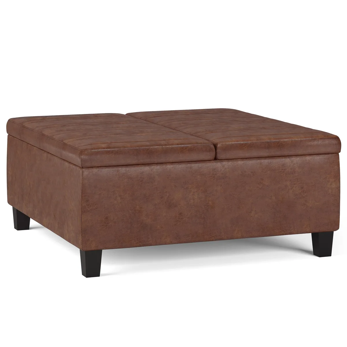 tuphen tuphen Ellis Occasional Table Distressed Saddle Brown 36 16.5 — product photo