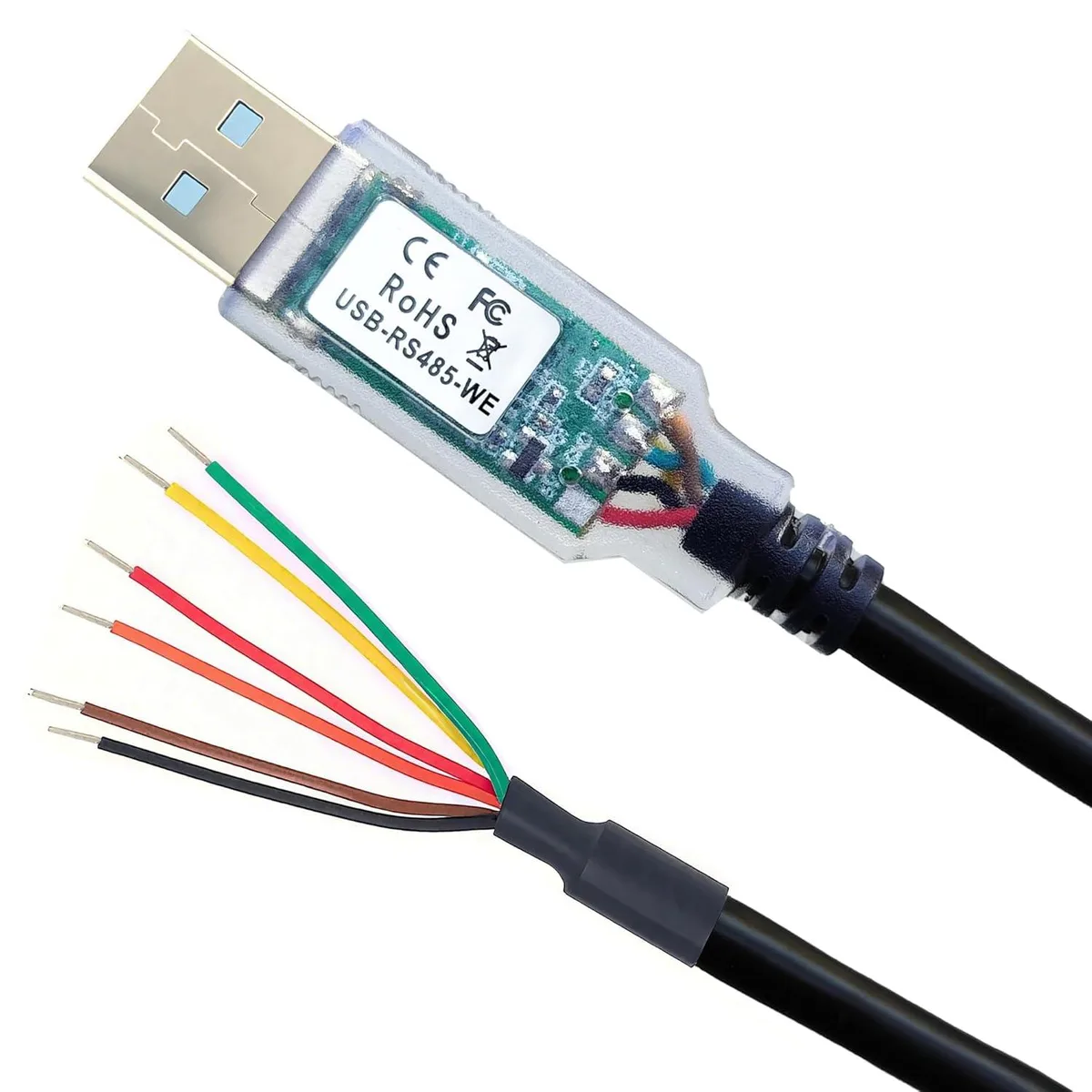Werleo Werleo USB to RS485-WE Serial Cable 1.8m 6-Way Wire End — product photo
