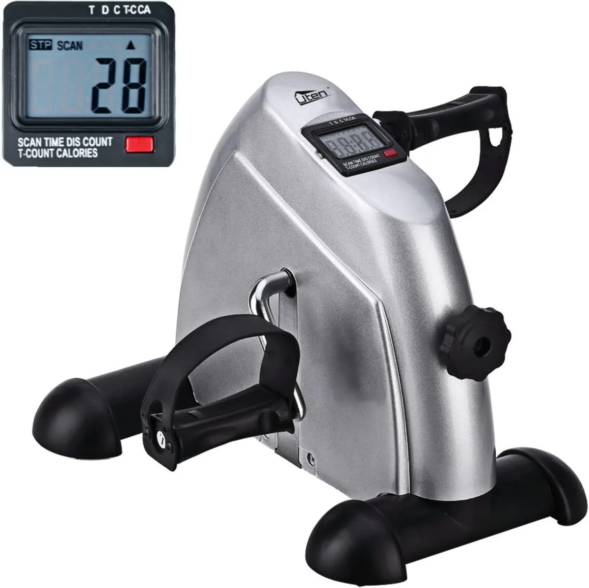 TAURKENAM TAURKENAM Mini Exercise Bike 12.05" LCD 39 lbs — product photo